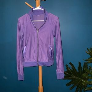 Lululemon mesh zip up sweatshirt